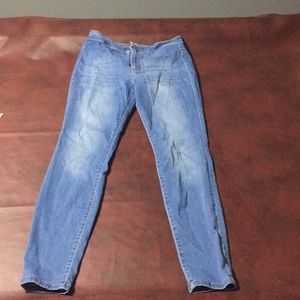 High rise jegging pants